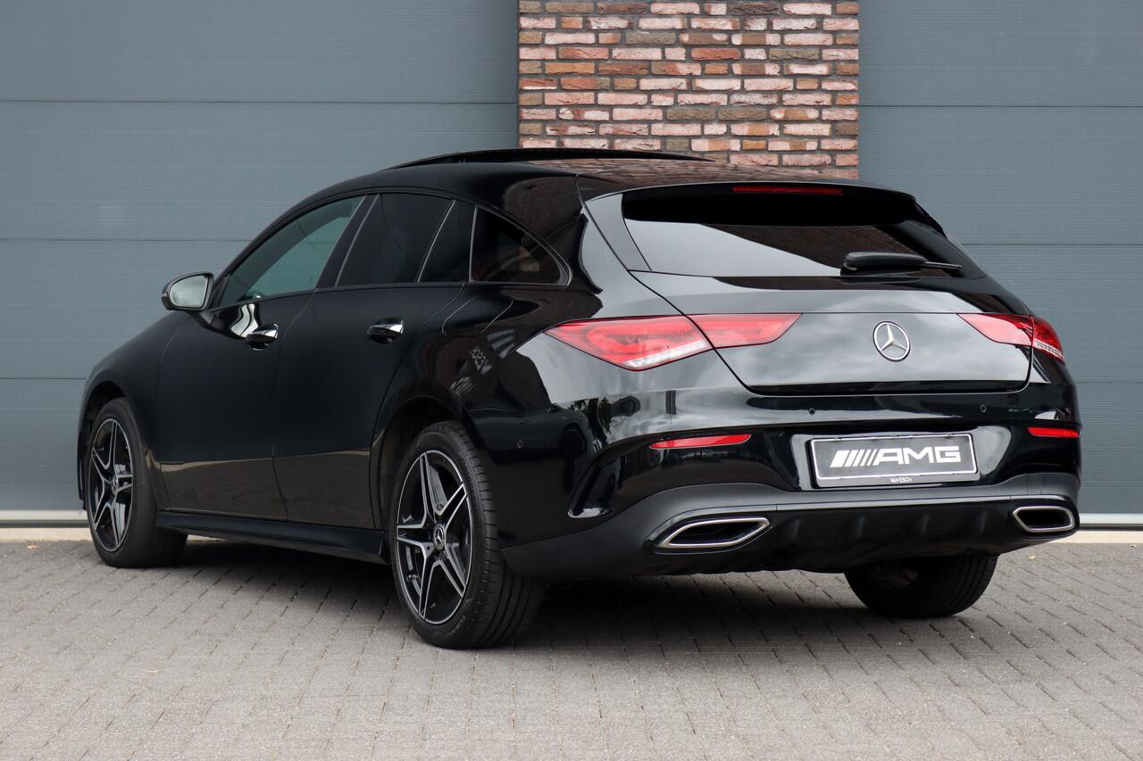 Mercedes-Benz CLA-KLASSE Shooting Brake 250 e AMG Line | Panoramadak | Distronic+ | Memory | HUD | Surround Camera | Keyless Go | Widescreen | Sfeerverlichting |
