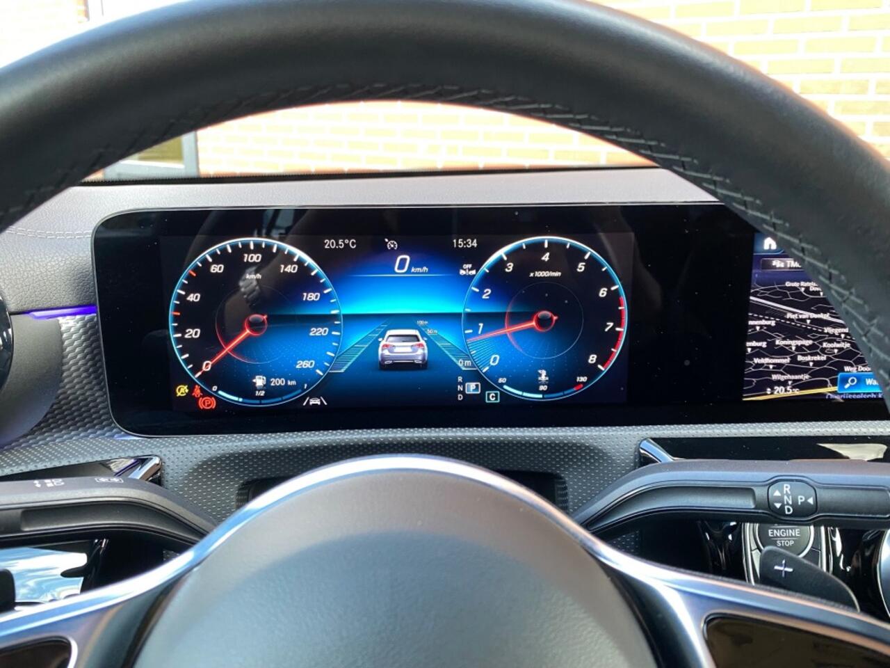 Mercedes-Benz CLA-KLASSE 180 LUXURY LINE LEDER NAV CRUISE CAMERA PDC ECC LMV STOELVW