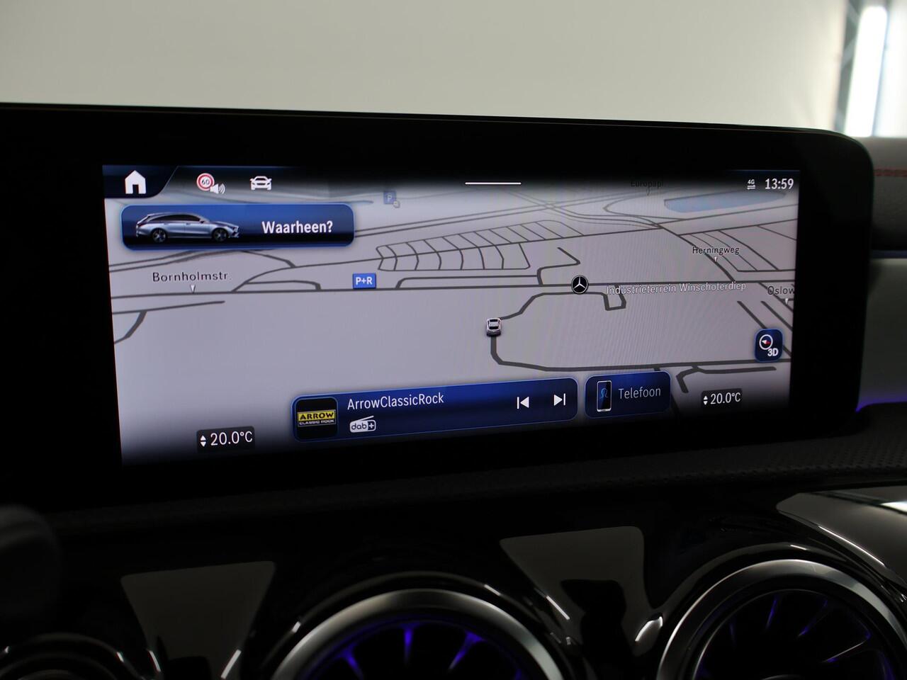 Mercedes-Benz CLA-KLASSE Shooting Brake 180 Star Edition AMG | Panoramdak | Night | 19" lichtmetalen velgen | Sfeerverlichting | Camera | Stoelverwarming |