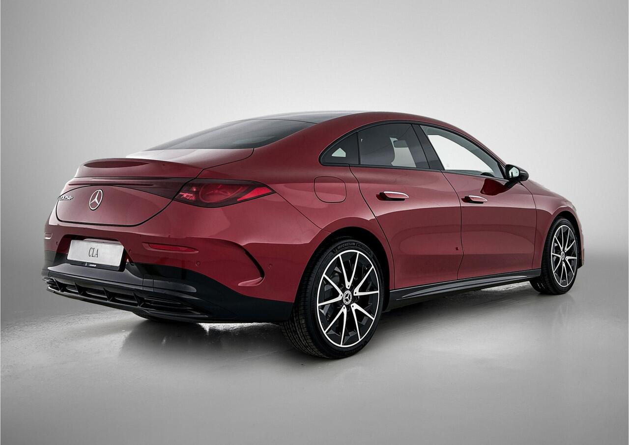 Mercedes-Benz CLA-KLASSE 250+ Launch Edition 85 kWh | Trekhaak | Warmtepomp | Multibeam LED | Panoramadak | Nightpakket | Smartphone integratie | Memorypakket | Adaptieve Cruisecontrol | 19 inch AMG velgen |