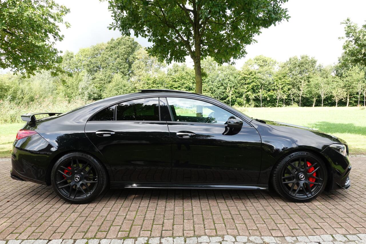 Mercedes-Benz CLA-KLASSE AMG 45 S 4MATIC+ Premium Plus | Burmester | 360° Camera | HUD | Stoelverw. | Stoelventilatie | Memory | Pano | Leder |