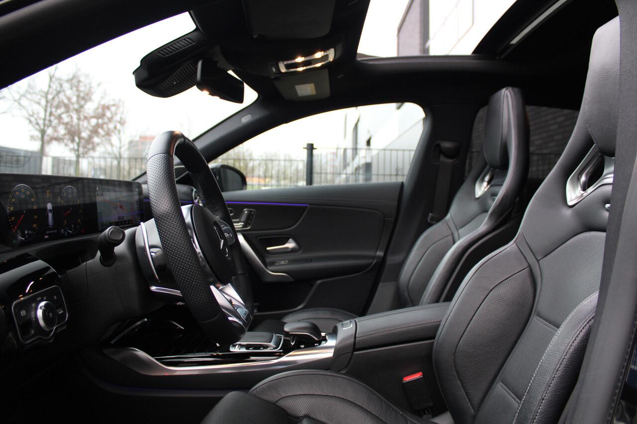 Mercedes-Benz CLA-KLASSE Shooting Brake AMG 35 4MATIC Premium Plus | FULL OPTION! | SCHAALSTOELEN | STOELKOELING | PANO | HUD | BURMESTER | KEYLESS | 360 |