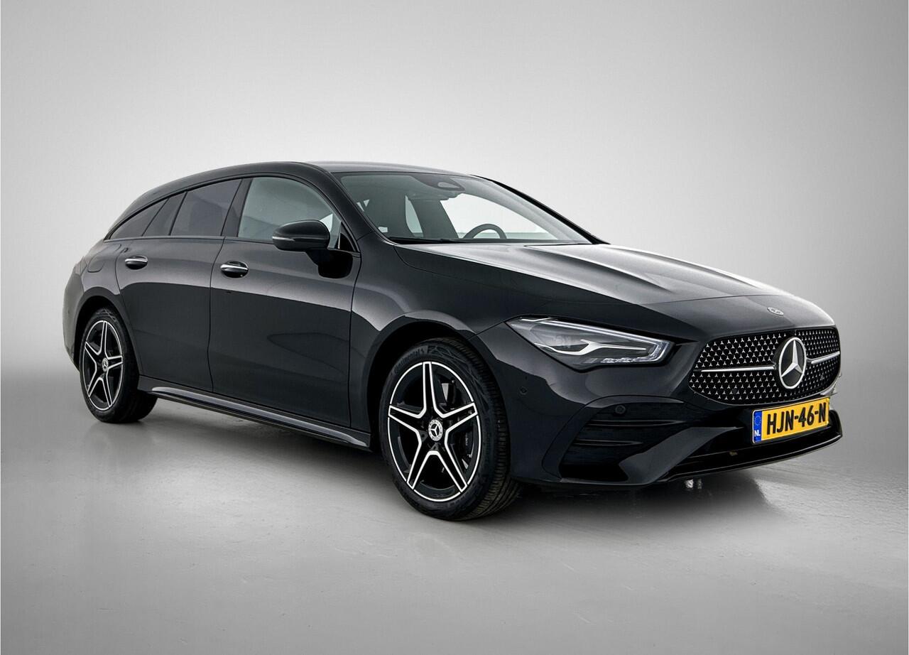 Mercedes-Benz CLA-KLASSE Shooting Brake 250 e Star Edition AMG Line | Night Pakket | Sfeerverlichting | Ledkoplampen | Apple CarPlay | Keyless-Go | Inclusief 24 maanden MB Certified garantie voor Europa.