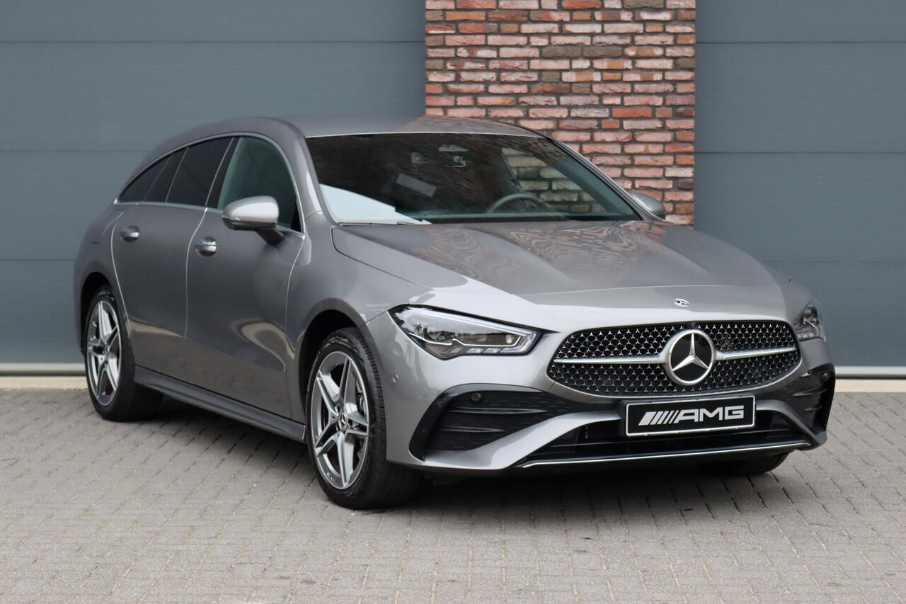 Mercedes-Benz CLA-KLASSE Shooting Brake 250 e AMG Line | Facelift | Distronic | Surround Camera | Verwarmd Stuurwiel | Keyless Go | Sfeerverlichting | Apple Carplay/Android Auto | Multibeam LED |