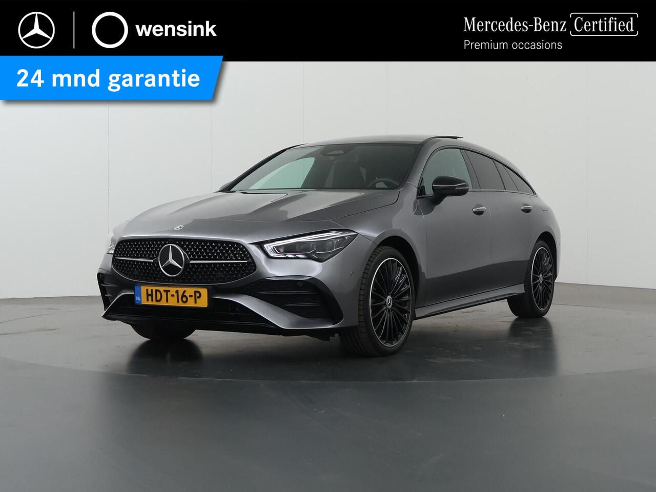 Mercedes-Benz CLA-KLASSE Shooting Brake 250e Star Edition AMG Line | Panorama schuifdak | MULTIBEAM LED | Nightpakket | Sfeerverlichting | Multispaak Velgen