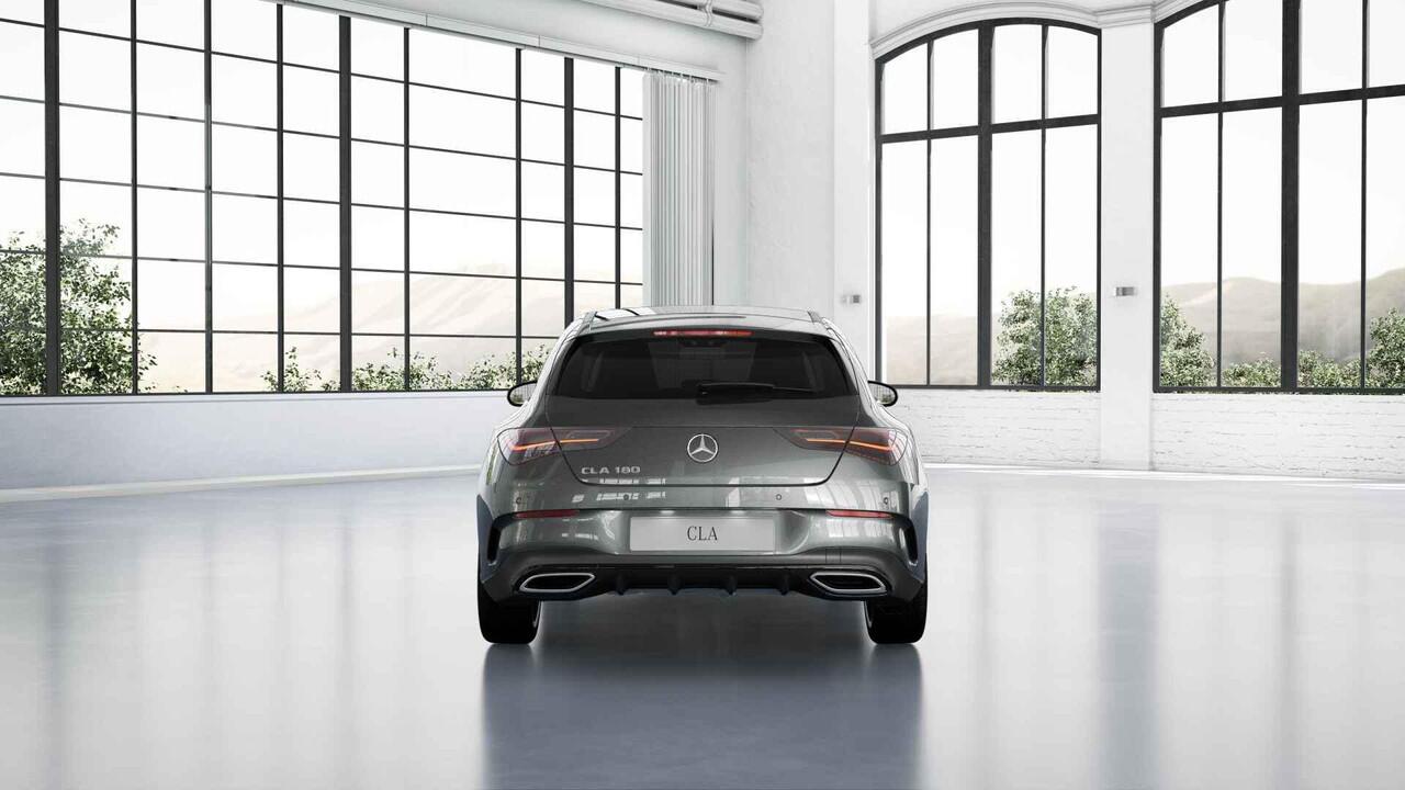 Mercedes-Benz CLA-KLASSE Shooting Brake 180 Business Solution AMG | Panoramaschuifdak | Premium plus | Night pakket | Multispaaks velgen | Head-up display | Dodehoekassistent | 360° camera | Stoelverwarming |