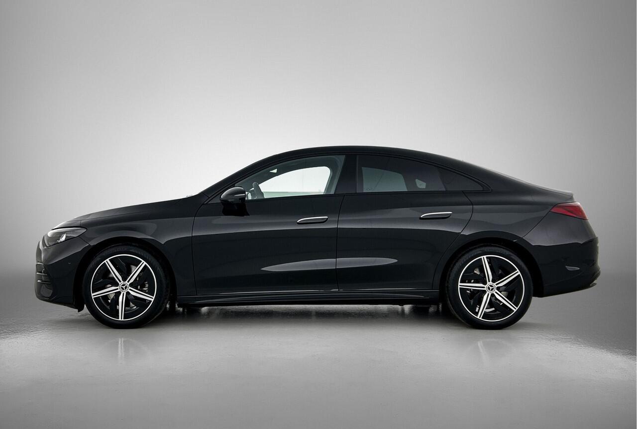 Mercedes-Benz CLA-KLASSE 250+ Launch Edition 85 kWh | Trekhaak | Warmtepomp | Multibeam LED | Panoramadak | Nightpakket | Smartphone integratie | Memorypakket | Adaptieve Cruisecontrol | Sierdelen aluminium | Antidiefstal pakket URBAN GUARD |