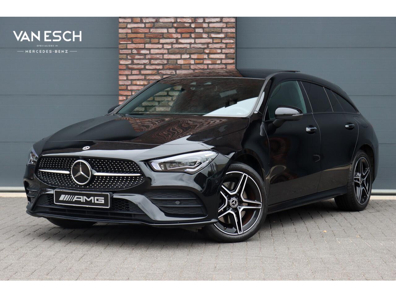 Mercedes-Benz CLA-KLASSE Shooting Brake 250 e AMG Line | Panoramadak | Distronic+ | Memory | HUD | Surround Camera | Keyless Go | Widescreen | Sfeerverlichting |
