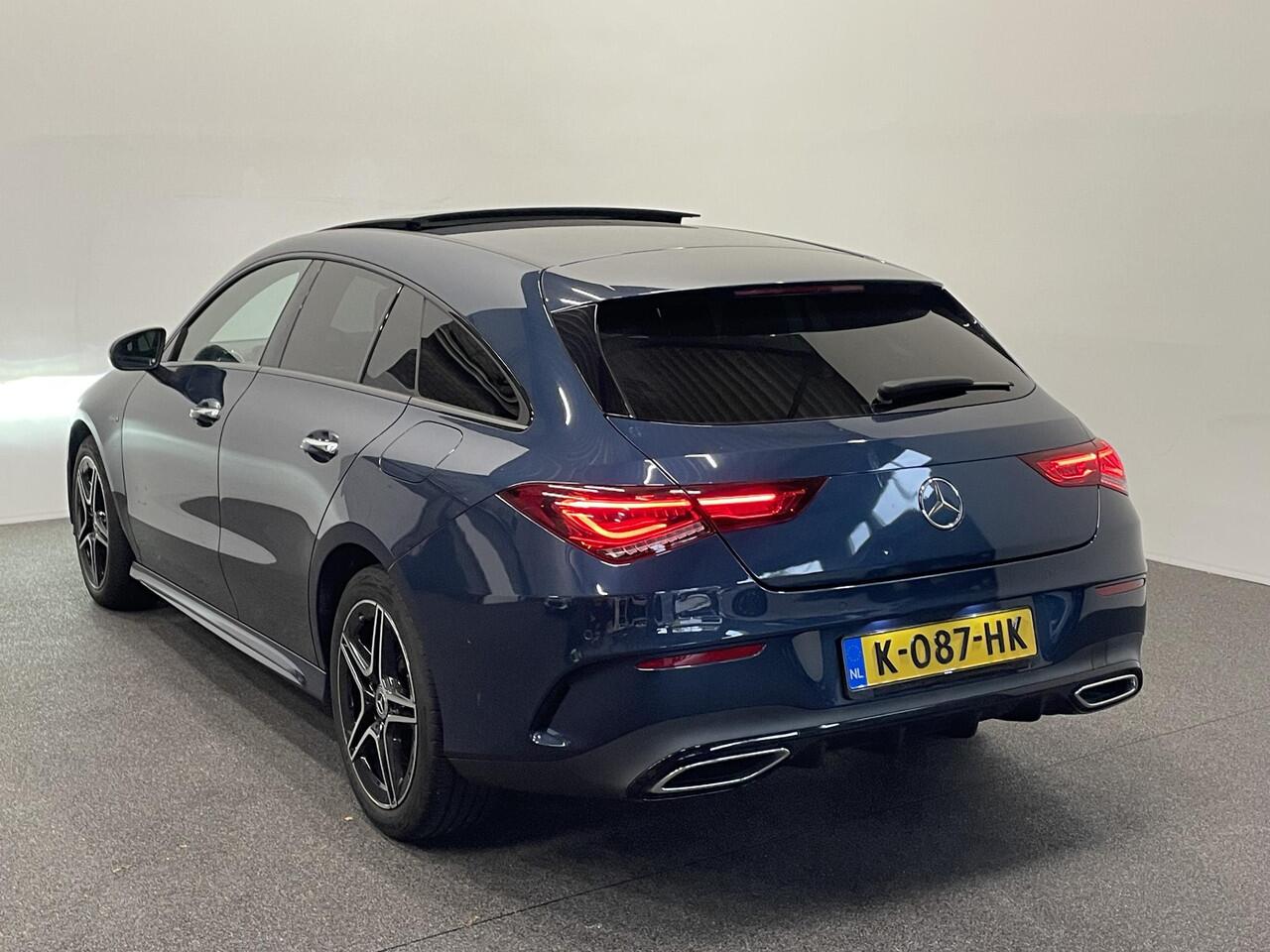Mercedes-Benz CLA-KLASSE Shooting Brake 250 e Business Solution AMG Limited Panoramadak Navigatie Apple Carplay/Android Auto Camera Parkeersensoren Elektrische achterklep Elektrische stoelen en verwarmd Virtual Cockpit Climate Control