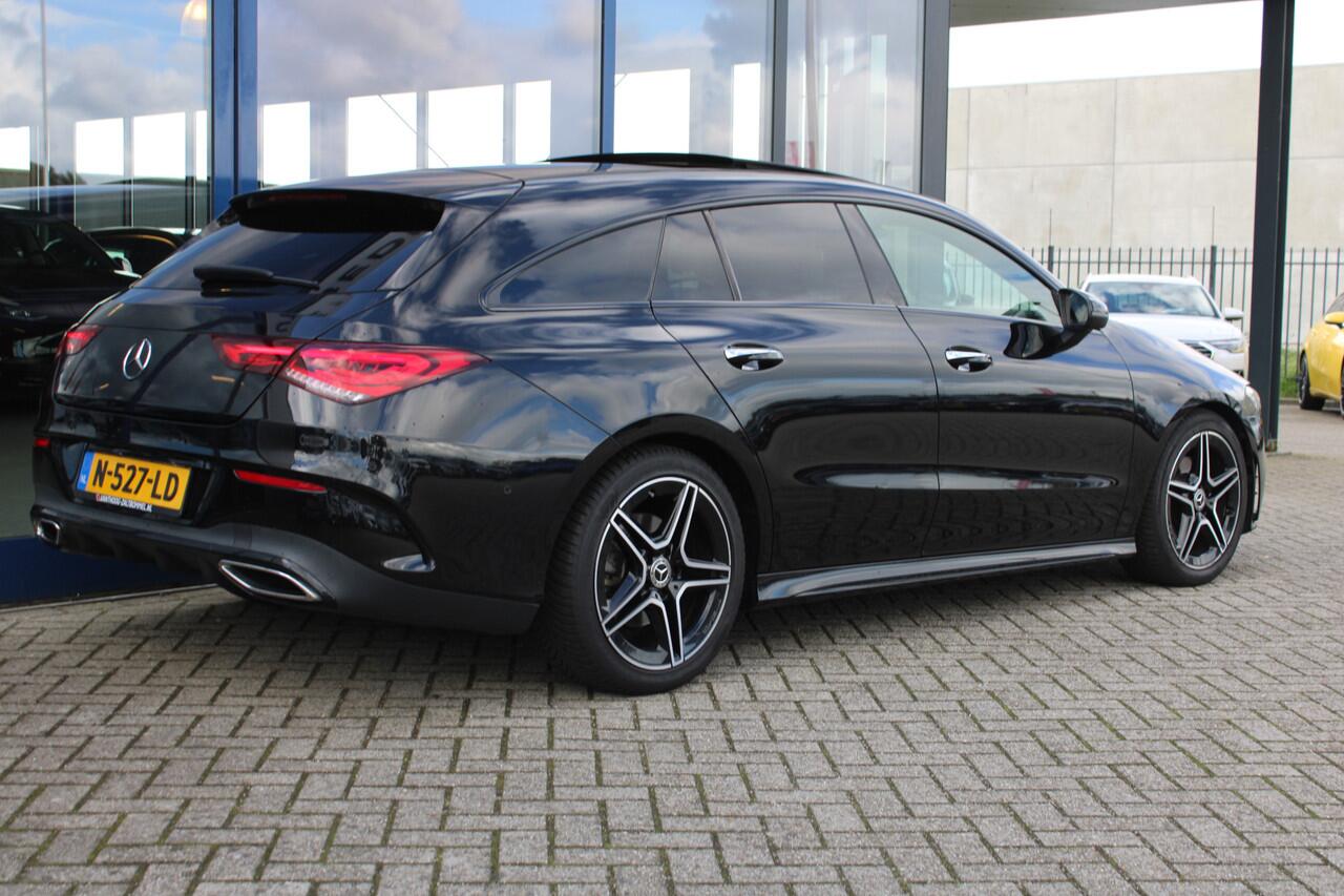 Mercedes-Benz CLA-KLASSE Shooting Brake 180 AUT7 AMG NIGHT PAKKET PANORAMADAK SFEER MEMORY KEY-LESS CARPLAY MULTIBEAM WIDESCREEN CAMERA
