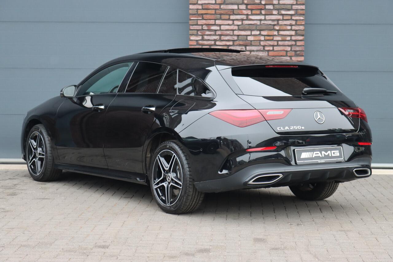 Mercedes-Benz CLA-KLASSE Shooting Brake 250 e AMG Line Aut8 | Facelift | Panoramadak | Distronic+ | Memory | Advanced Sound System | Keyless Go | Verwarmd Stuurwiel | Augmented Reality |