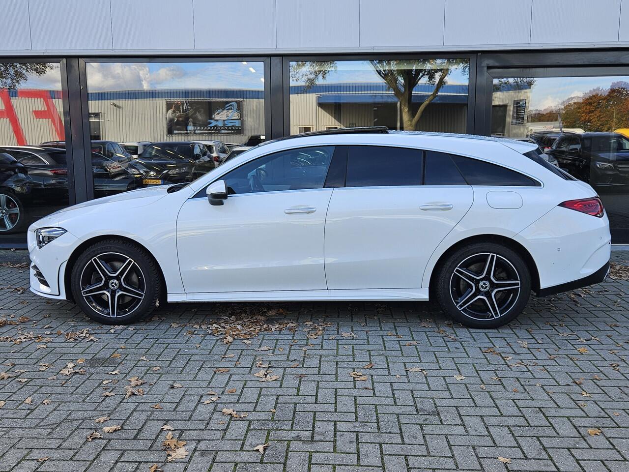 Mercedes-Benz CLA-KLASSE Shooting Brake 250 e AMG Line + DISTRONIC + PANO DAK + LED PLUS + CAMERA + MEMORY