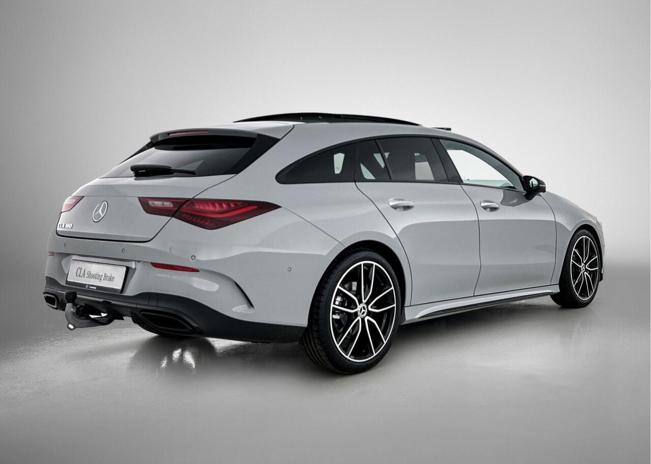 Mercedes-Benz CLA-KLASSE Shooting Brake 180 Business Solution AMG | Trekhaak | Parkeerpakket met 360°-camera | Nightpakket | Premium Plus pakket | Antidiefstalpakket GUARD 360° Plus | EASY PACK achterklep | Dodehoekassistent |