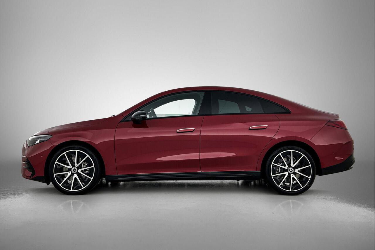 Mercedes-Benz CLA-KLASSE 250+ Launch Edition 85 kWh | Nightpakket | GUARD 360° vehicle protection | Warmtepomp | Panoramadak | Smartphone integratie | Memorypakket voorstoelen | Sierdelen aluminium |