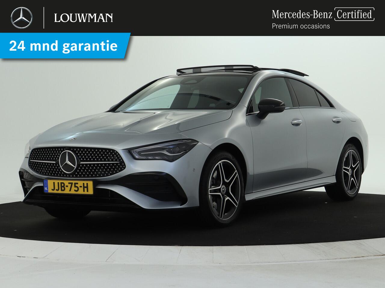 Mercedes-Benz CLA-KLASSE 250e Plug-In Hybride AMG | Panoramadak | Burmester® | Stuur en Stoelverwarming | Keyless Go | Dode Hoek Ass | Sfeerverlichting | Inclusief 24 maanden Mercedes-Benz Certified garantie voor Europa.