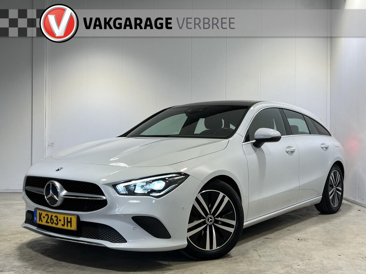 Mercedes-Benz CLA-KLASSE Shooting Brake 200 Business Solution Luxury | Navigatie | LM Velgen 17" | Elektrisch Glazen Panoramadak | Voorstoelen Verwarmd | Cruise Control | Airco |