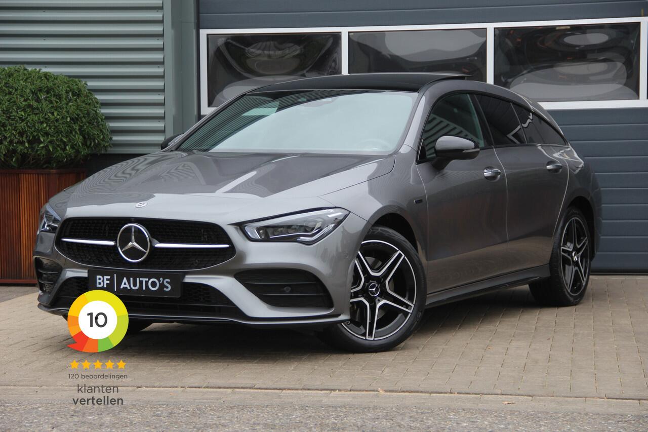 Mercedes-Benz CLA-KLASSE Shooting Brake 250e AMG Line Edition | Panoramadak | Distronic+ | Memory | Widescreen | 360 Camera | CarPlay | Keyless Go | Sfeerverlichting | Matrix LED | Stoelverw | Navi | Spooassistent | .....