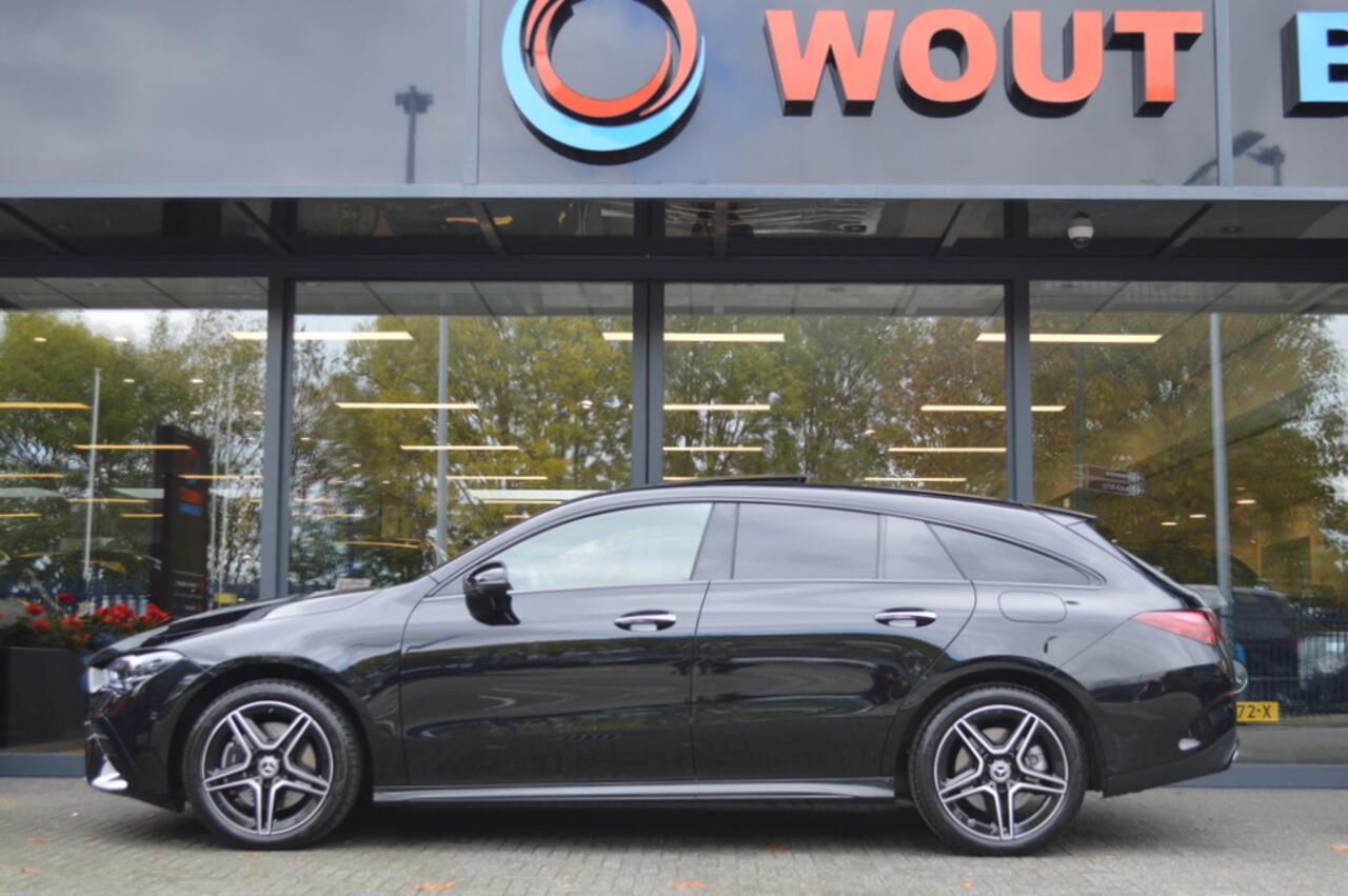 Mercedes-Benz CLA-KLASSE Shooting Brake 250 e AMG Led Leder Panorama Memory Distronic Burmester Camera 360 Head-Up Pdc