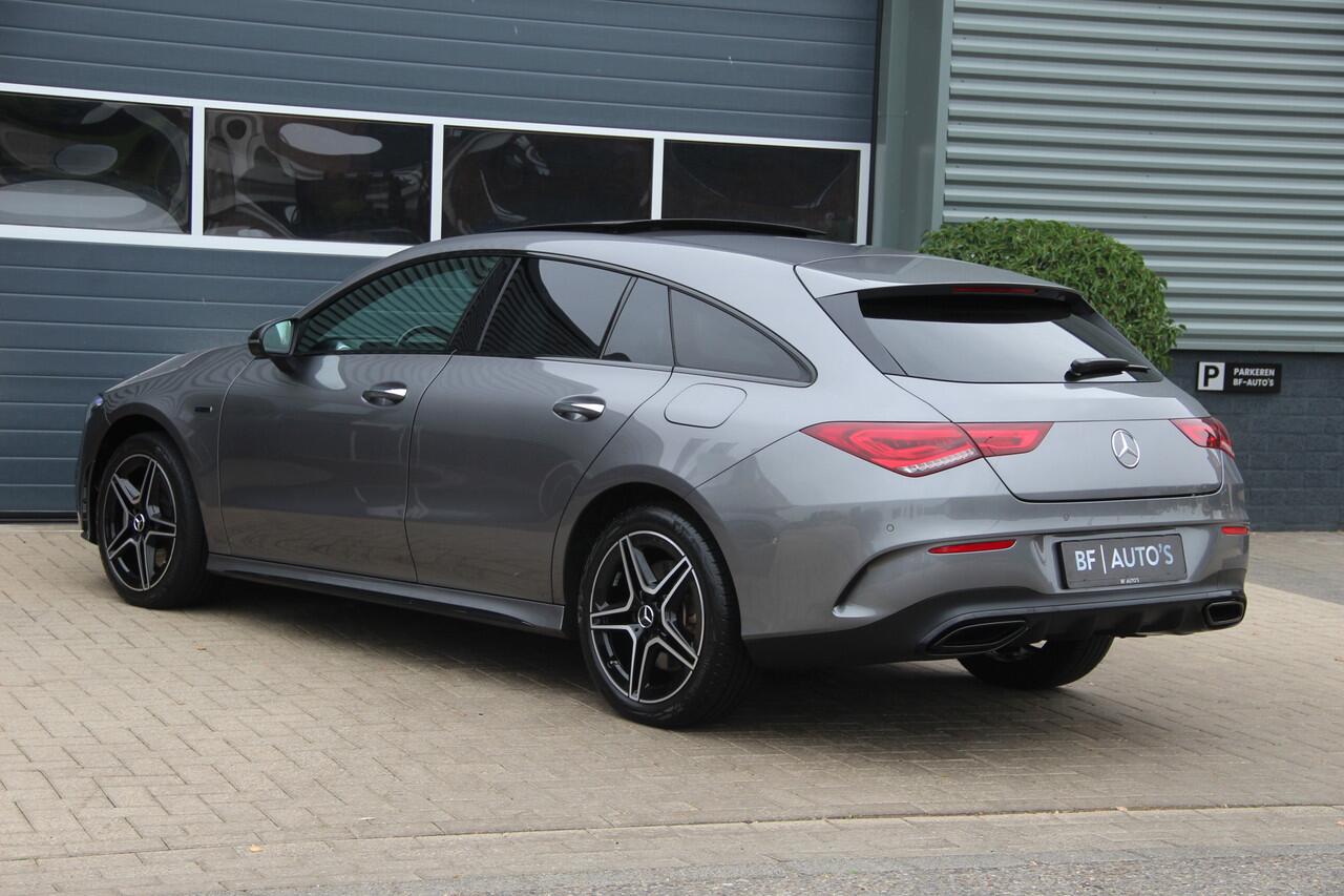 Mercedes-Benz CLA-KLASSE Shooting Brake 250e AMG Line Edition | Panoramadak | Distronic+ | Memory | Widescreen | 360 Camera | CarPlay | Keyless Go | Sfeerverlichting | Matrix LED | Stoelverw | Navi | Spooassistent | .....