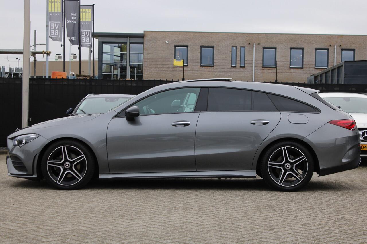 Mercedes-Benz CLA-KLASSE Shooting Brake 180 AUT7 AMG NIGHT PAKKET PANORAMADAK SFEER CARPLAY KEY-LESS GO TREKHAAK