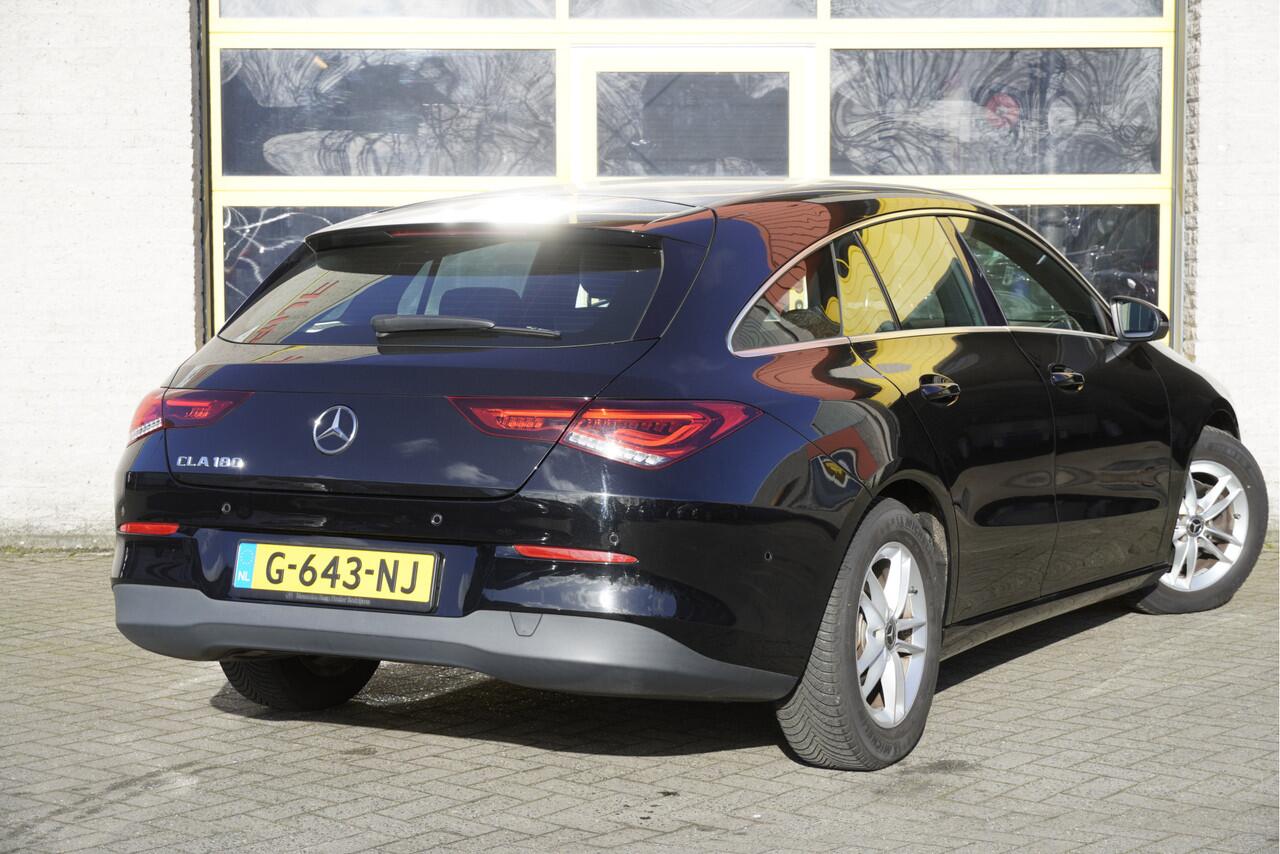 Mercedes-Benz CLA-KLASSE Shooting Brake 180 Automaat! Advantage BJ2019 Lmv 16" | Led | Navi | Pdc | Elek. achterklep | Achteruitrijcamera | Virtual cockpit | Climate control | Cruise control | Verwarmde voorstoelen | Zwarte hemel | Getint glas