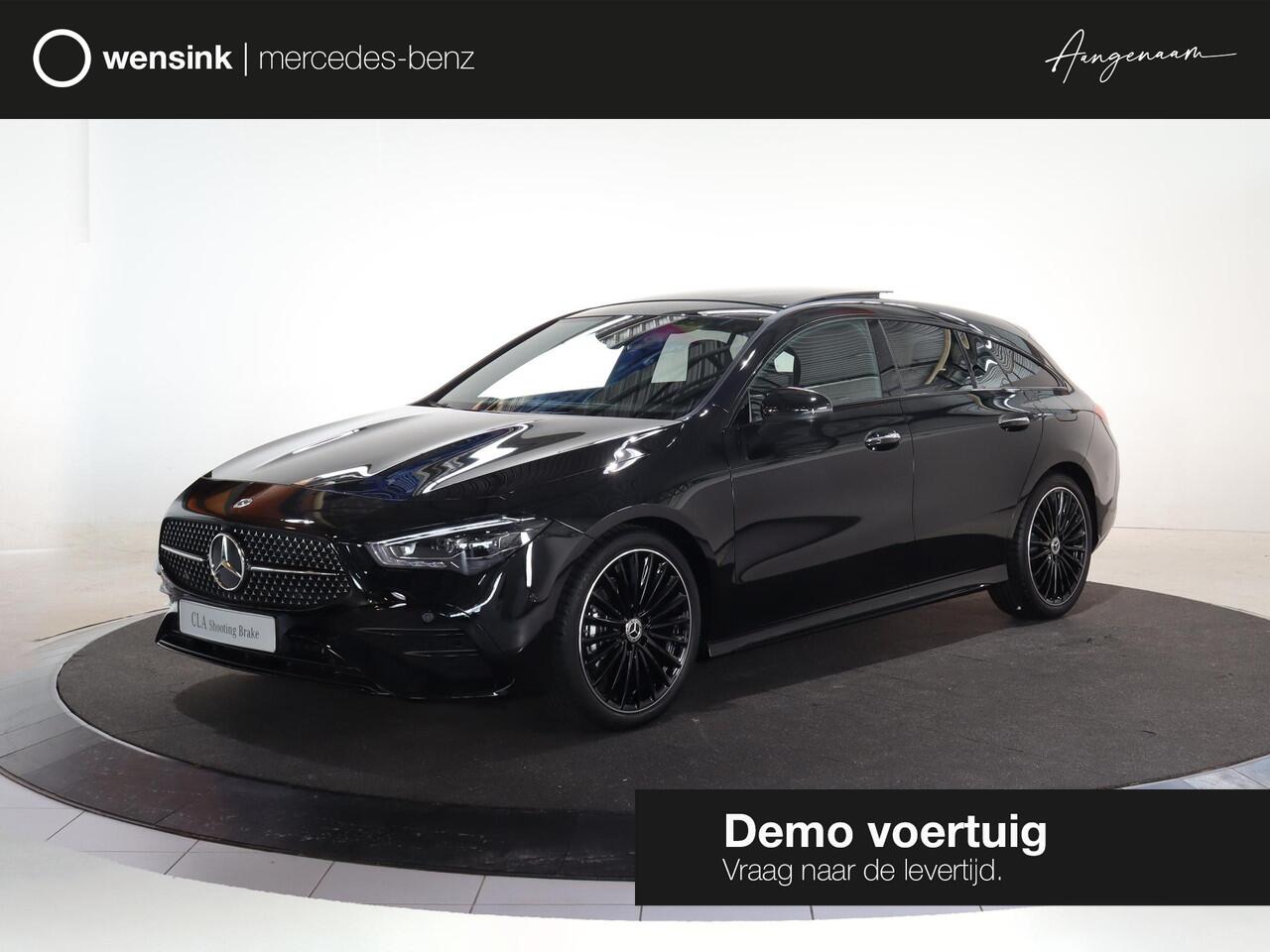 Mercedes-Benz CLA-KLASSE Shooting Brake 180 Business Solution AMG | Panoramaschuifdak | Head-up display | Trekhaak | 360° camera | Dodehoekassistent | MULTIBEAM LED koplampen |