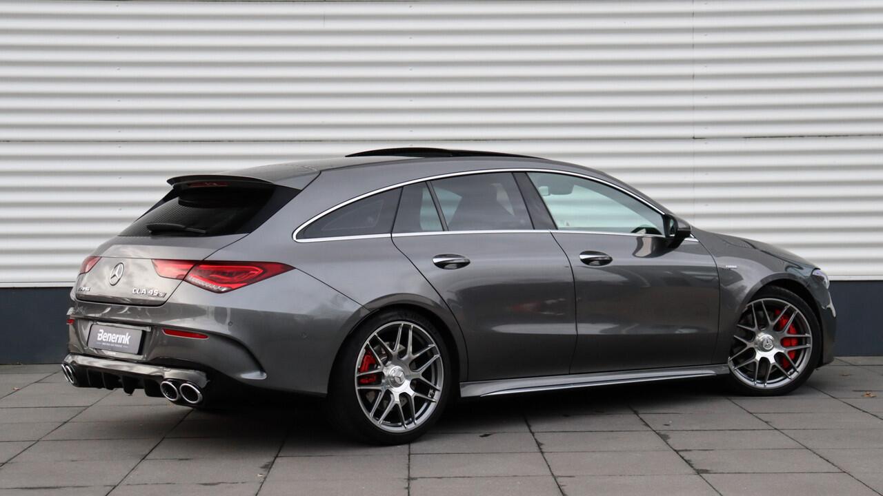 Mercedes-Benz CLA-KLASSE Shooting Brake AMG 45 S 4MATIC+ | AMG Drivers Package | Burmester | Panoramadak | Trekhaak |
