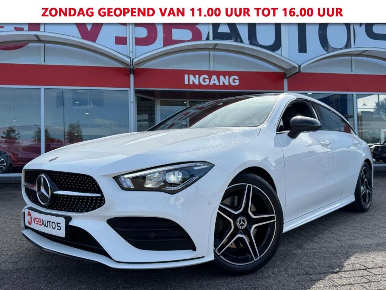 Mercedes-Benz CLA-KLASSE CLA 200 AUT. 163PK AMG-PAKKET PANO-DAK SFEERVERLICHTING CAMERA AIRCO LMV PDC