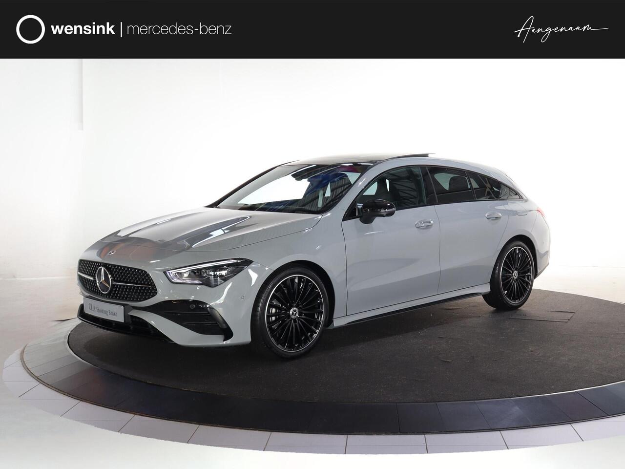 Mercedes-Benz CLA-KLASSE Shooting Brake 180 Business Solution AMG | AMG Line Plus | Nightpakket | Head-up display | 360° camera | Dodehoekassistent | 19 inch AMG Velgen |