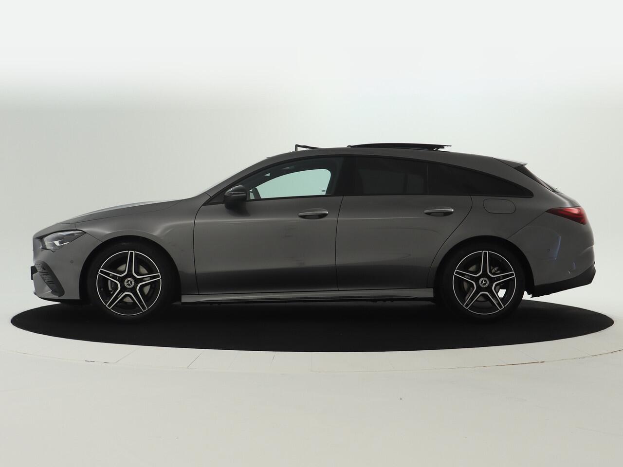 Mercedes-Benz CLA-KLASSE Shooting Brake 180 LIMITED Edition AMG Line | Trekhaak | Nightpakket | Parkeerpakket met achteruitrijcamera | Verwarmde stoelen vooraan | Antidiefstalpakket GUARD 360° Plus | EASY PACK achterklep | KEYLESS-GO |