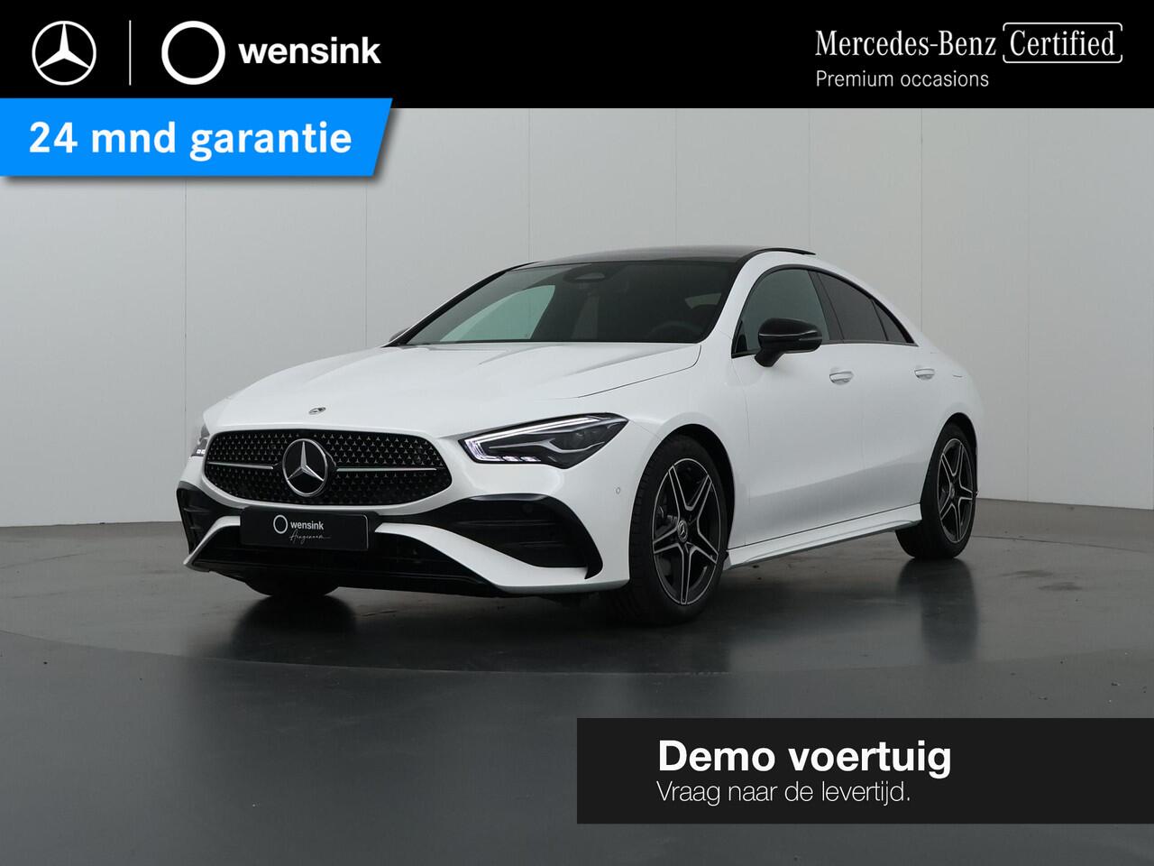 Mercedes-Benz CLA-KLASSE 180 AMG Line | Panoramadak | Sfeerverlichting | Nightpakket | Stoelverwarming | Multimedia Systeem Groot |