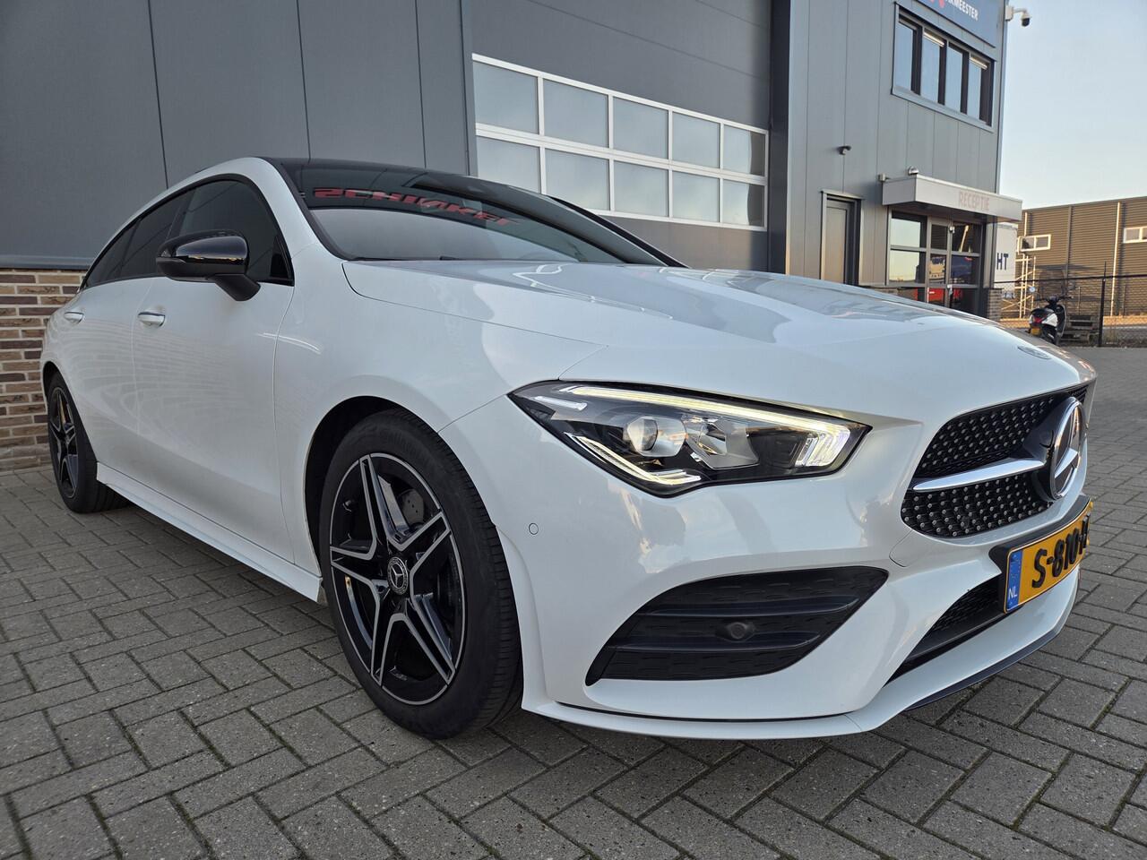 Mercedes-Benz CLA-KLASSE Shooting Brake,Camera,Led,Keyless,parelmoer wit. 200 AMG Line