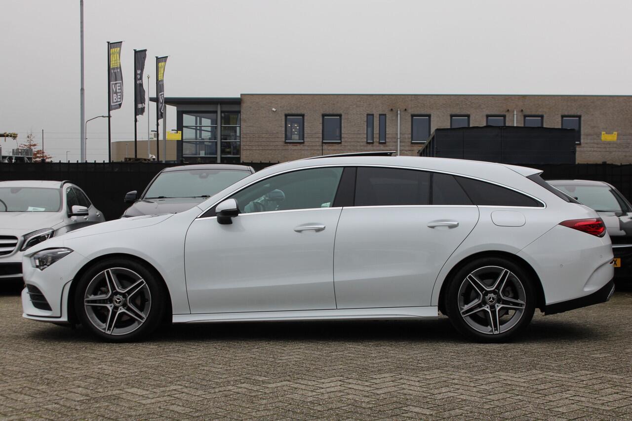 Mercedes-Benz CLA-KLASSE Shooting Brake 180 AUT7 AMG PANORAMADAK MEMORY CARPLAY SFEER TREKHAAK