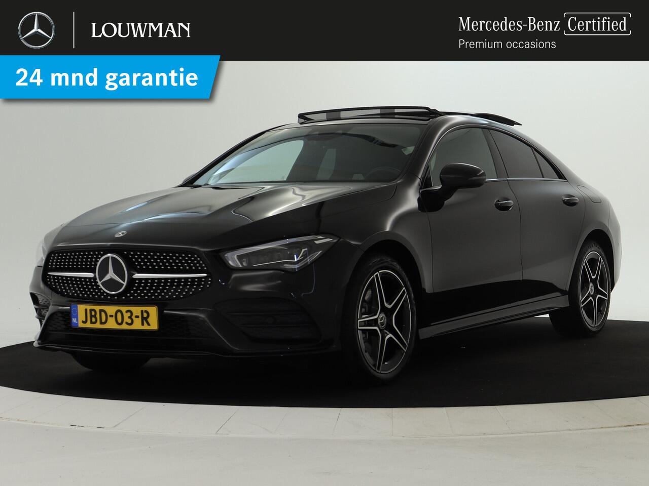 Mercedes-Benz CLA-KLASSE 250 e AMG Plug-In Hybride | AMG Line | Night Pakket | Panorama Schuif-Kanteldak | Sfeerverlichting | Inclusief 24 maanden MB Certified garantie voor Europa.