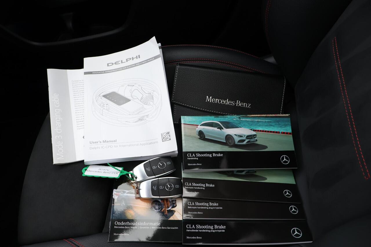 Mercedes-Benz CLA-KLASSE Shooting Brake 250e Business Solution AMG Limited 1e Eigenaar | Dealer Onderh | NL-Auto | BTW | Pano | Sfeer | WideScreen | Memory | Stoelverwarming | Elek Stoel/Klep | Matrix Led | 2 LaadKabels | Climate | Navi | Cruise | PDC