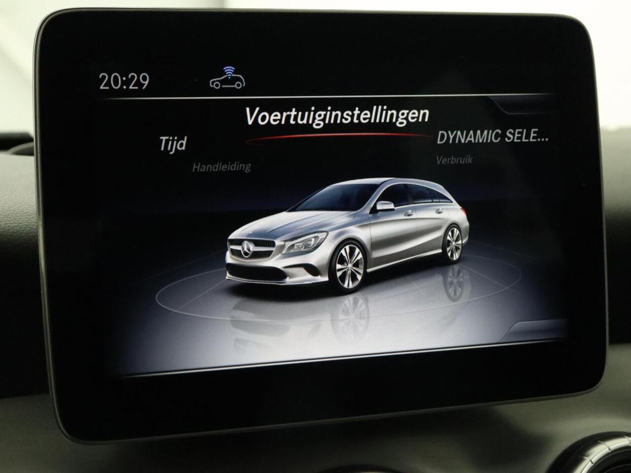 Mercedes-Benz CLA-KLASSE Shooting Brake 180 | Trekhaak | Camera | Navigatie | Leder | LED | Cruise control | Sportstoelen | LMV 18 inch