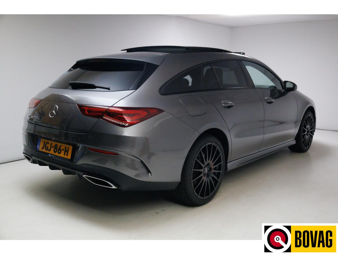 Mercedes-Benz CLA-KLASSE Shooting Brake 250 e AMG Line nw. model | Panoramadak | 19" zomer en winterset | Stoelverw. | Navigatie | Camera, Car-play, Sfeerverlichting