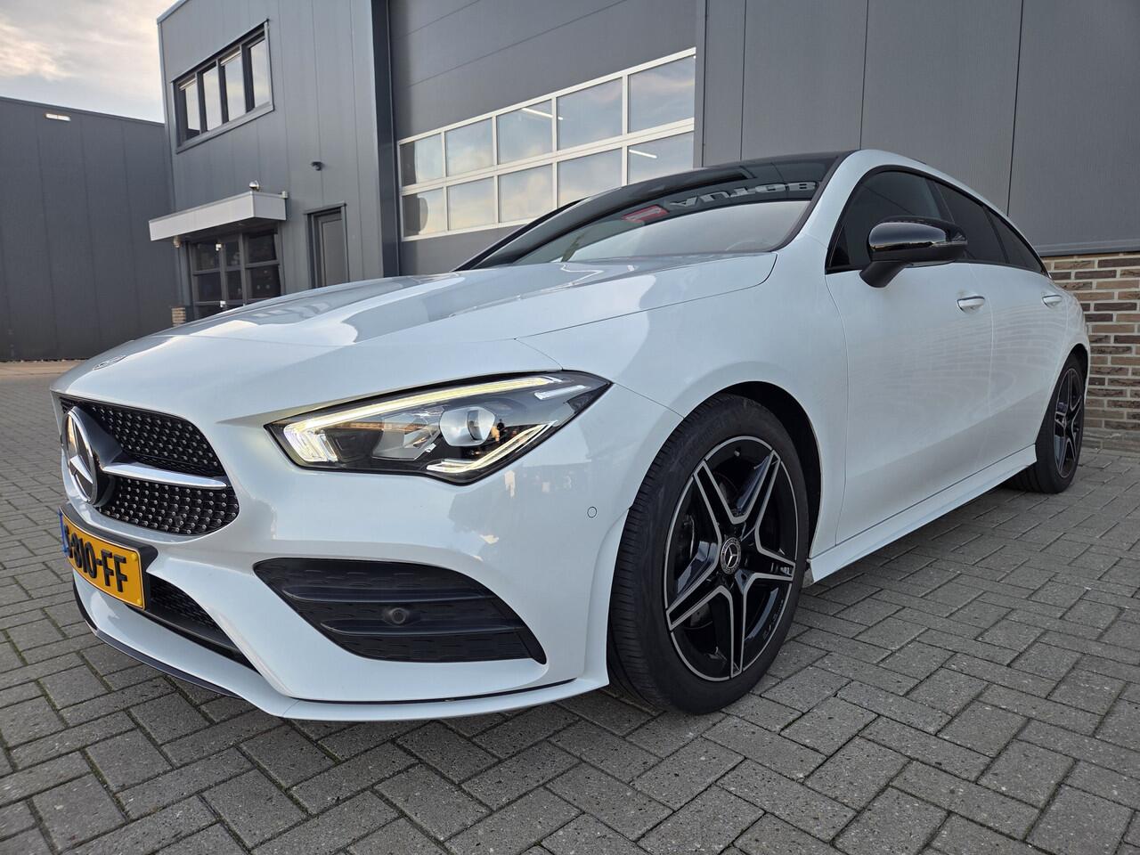 Mercedes-Benz CLA-KLASSE Shooting Brake,Camera,Led,Keyless,parelmoer wit. 200 AMG Line