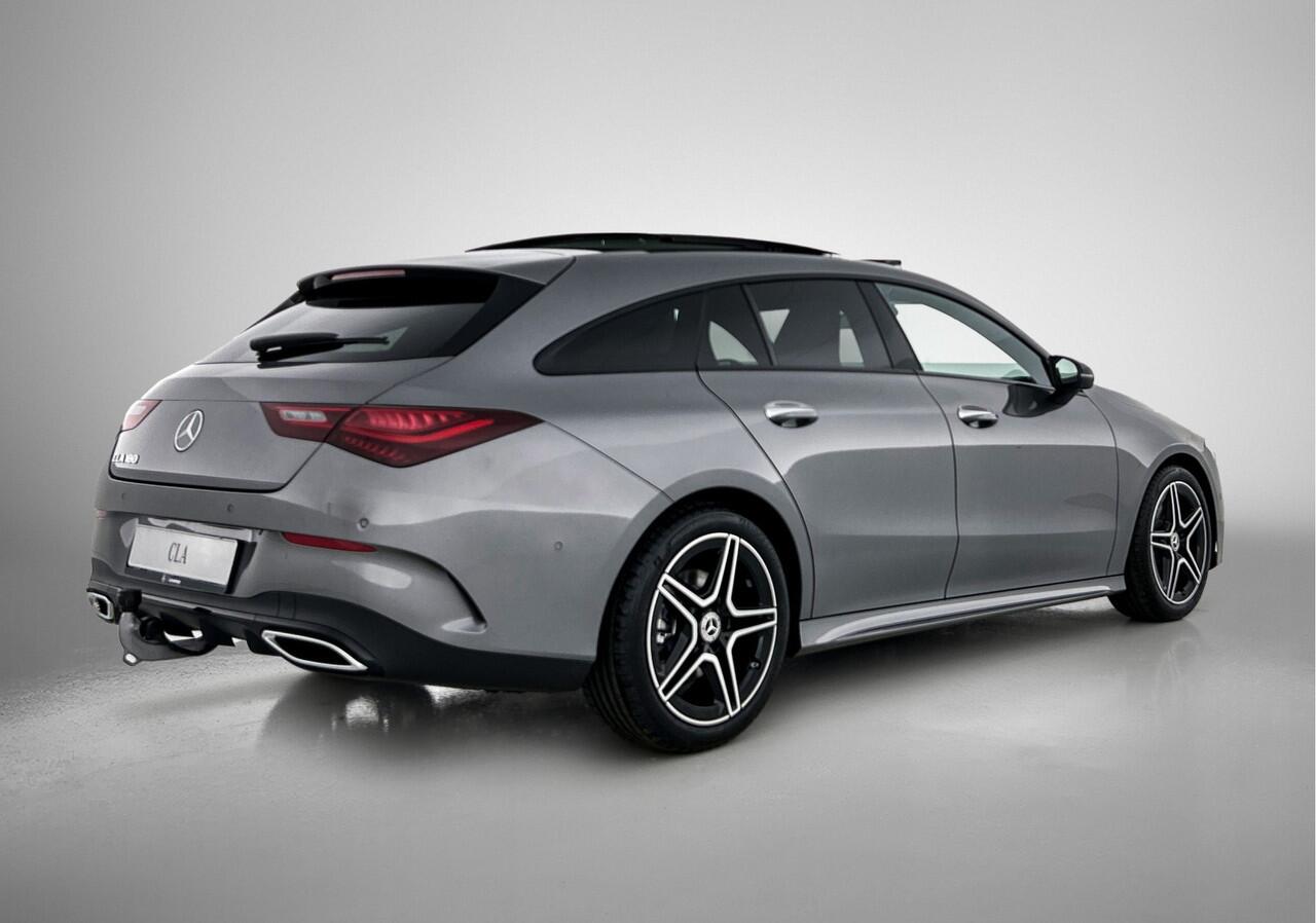 Mercedes-Benz CLA-KLASSE Shooting Brake 180 Business Solution AMG | Trekhaak | Parkeerpakket met 360°-camera | Nightpakket | Keyless-Go comfortpakket | Antidiefstalpakket GUARD 360° Plus | EASY PACK achterklep | Spiegelpakket |
