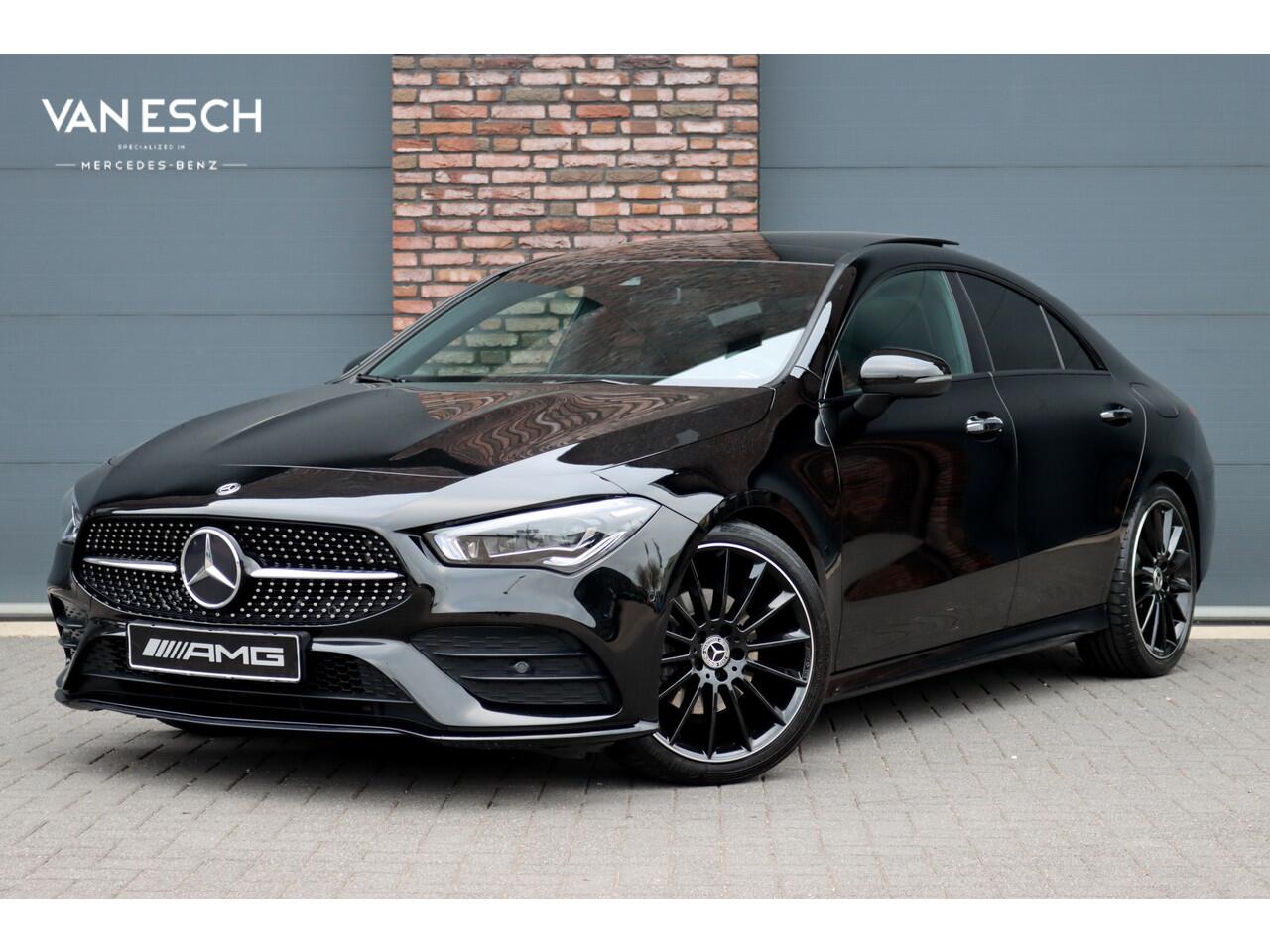 Mercedes-Benz CLA-KLASSE 180 AMG Line Aut7 | Panoramadak | Memory | Sfeerverlichting | Camera | Advanced Sound System | Keyless Go | Zitcomfortpakket | Cruise Control | Multibeam LED |