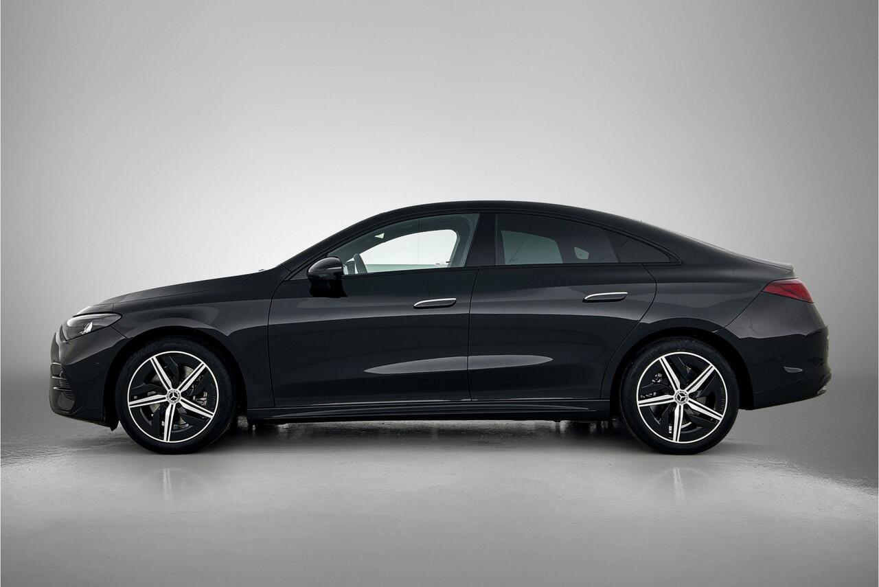 Mercedes-Benz CLA-KLASSE 250+ Launch Edition 85 kWh | Trekhaak | Nightpakket | Warmtepomp | Memorypakket voorstoelen | Antidiefstal pakket URBAN GUARD | Adaptieve Cruisecontrol | SIerdelen aluminium |