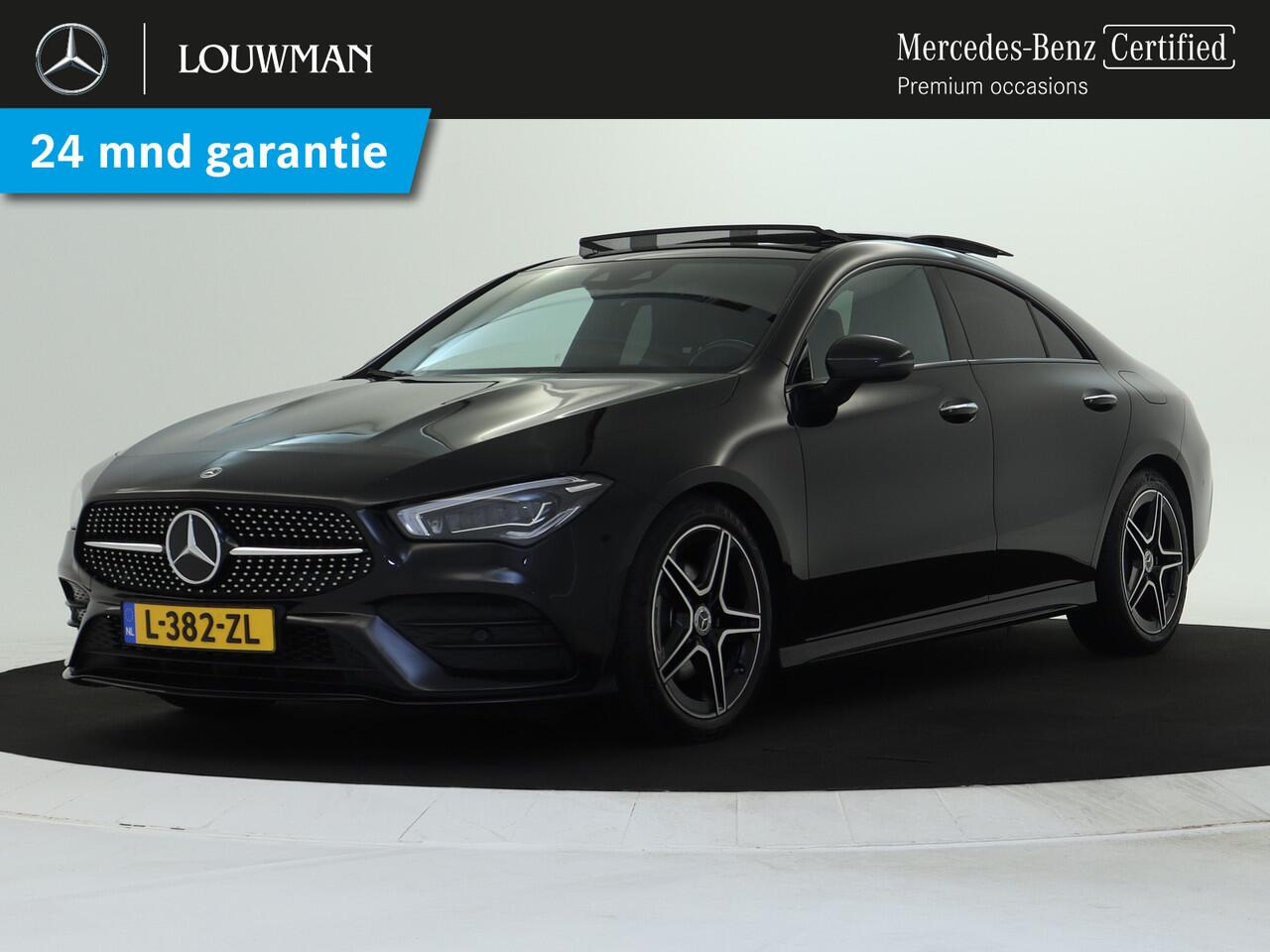 Mercedes-Benz CLA-KLASSE 180 AMG Nightpakket | Panoramadak | Sfeerverlichting | Memory | Keyless Go | Augmented Reality | Inclusief 24 maanden Mercedes-Benz Certified garantie voor Europa
