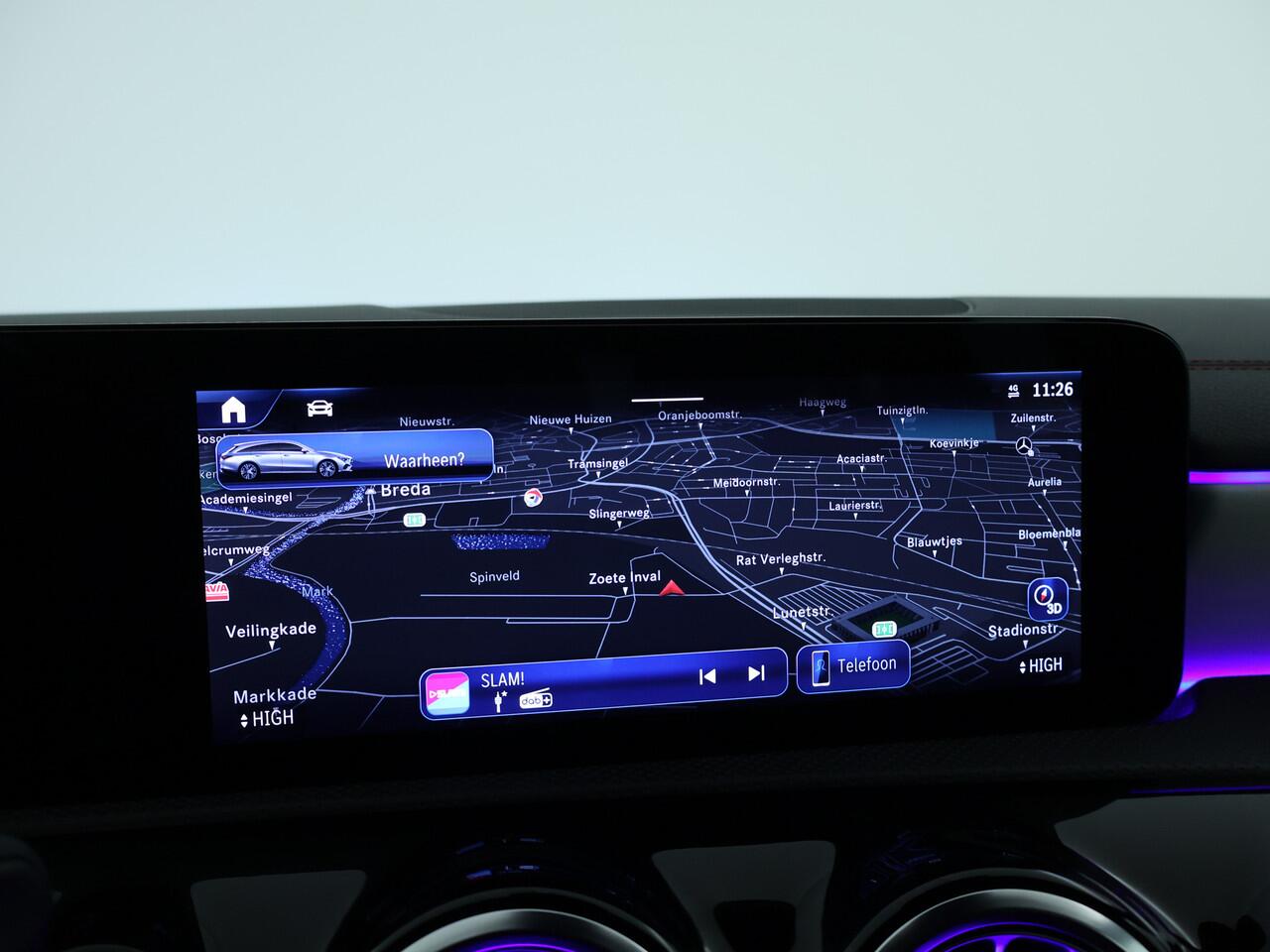 Mercedes-Benz CLA-KLASSE Shooting Brake 180 AMG Sfeerverlichting | AMG Styling | Achteruitrijcamera | KeylessGo | Inclusief 24 maanden MB Certified garantie voor Europa.