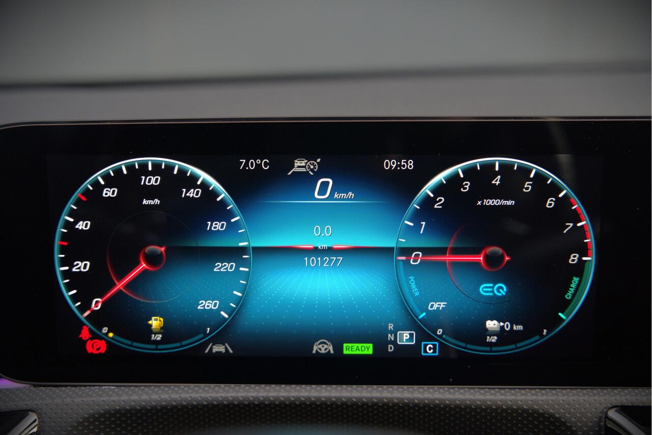 Mercedes-Benz CLA-KLASSE 250 e Premium Plus | AMG Line | CLA45 Styling | Stoelverwarming | Keyless | Adaptive Cruise Control | Ambiance verlichting | Camera | Parkeersensoren |