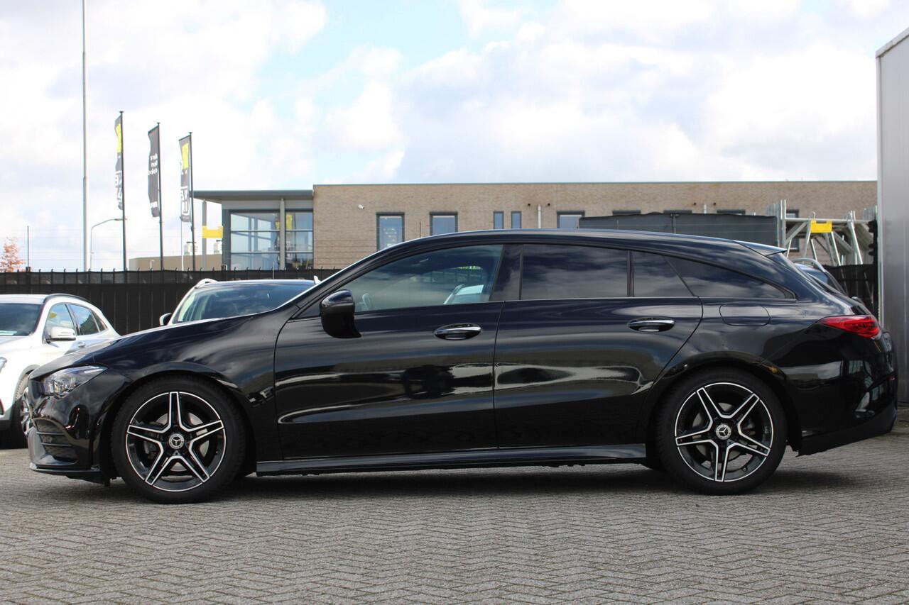 Mercedes-Benz CLA-KLASSE Shooting Brake 180 AUT7 AMG NIGHT PAKKET PANORAMADAK SFEER MEMORY KEY-LESS CARPLAY MULTIBEAM WIDESCREEN CAMERA