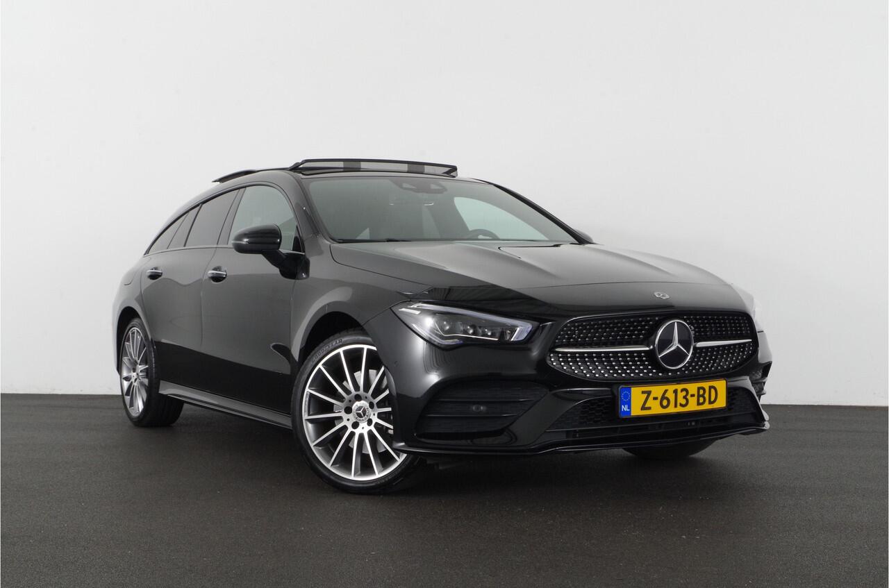 Mercedes-Benz CLA-KLASSE Shooting Brake 250 e AMG Line > 218pk/Pano.schuif/Matrix LED/Memory/AMG velgen/trekhaak...