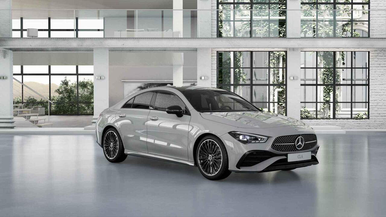 Mercedes-Benz CLA-KLASSE 180 Business Solution AMG | AMG Line Plus | Nightpakket | Head-up display | 360° camera | Dodehoekassistent | 19 inch AMG Velgen |