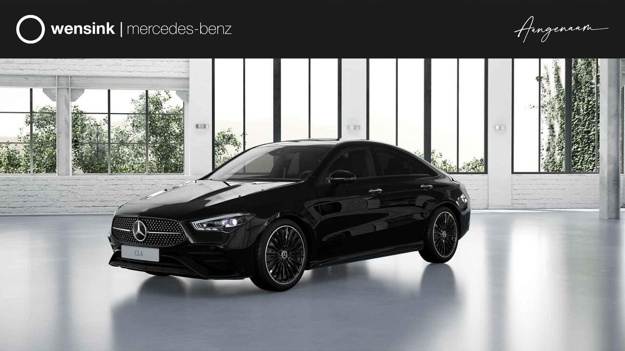 Mercedes-Benz CLA-KLASSE 180 Business Solution AMG | Panoramaschuifdak | AMG Line Plus | Nightpakket | Head-Up | Dodehoekassistent