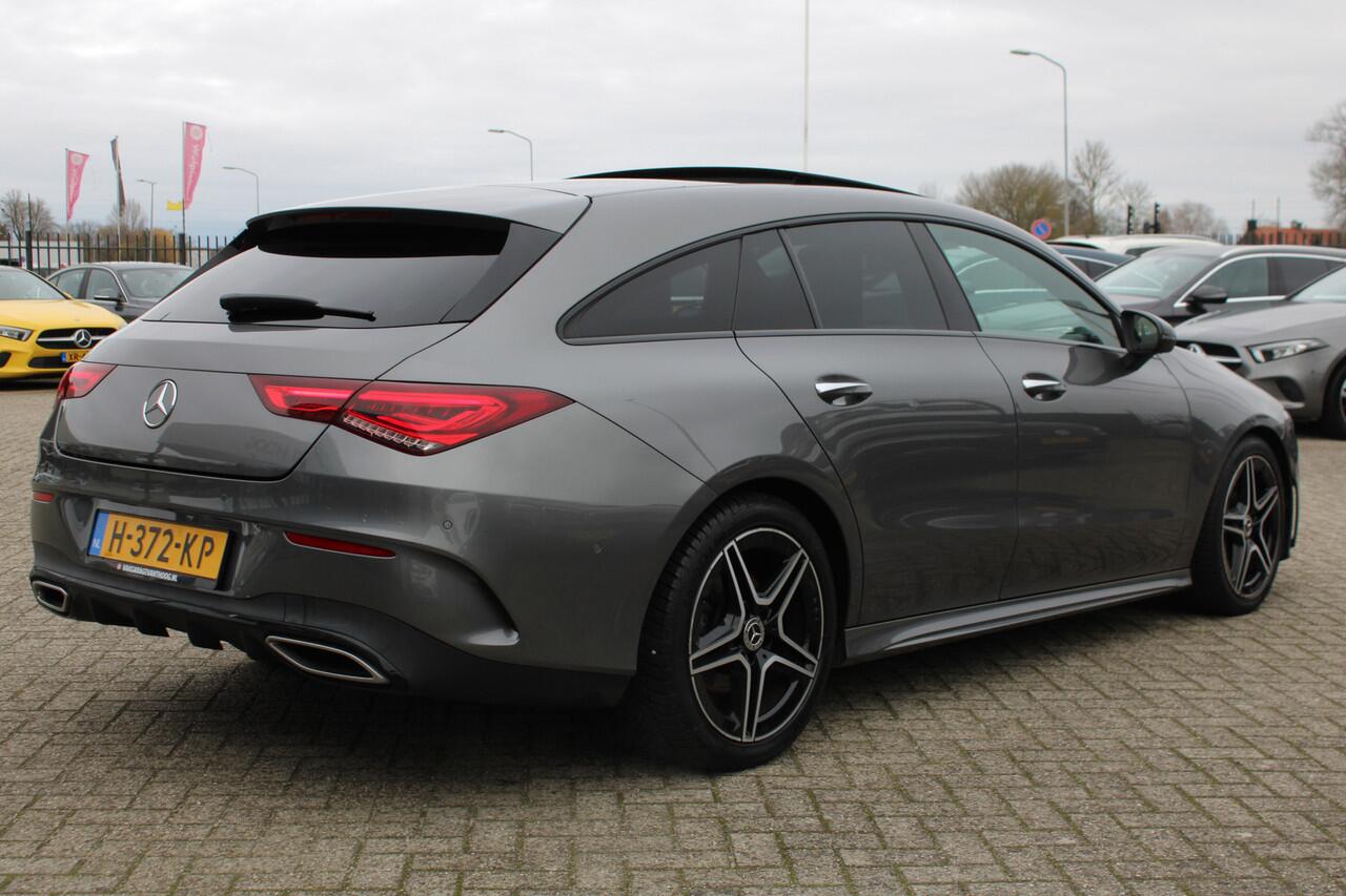 Mercedes-Benz CLA-KLASSE Shooting Brake 180 AUT7 AMG NIGHT PAKKET PANORAMADAK SFEER CARPLAY KEY-LESS GO TREKHAAK