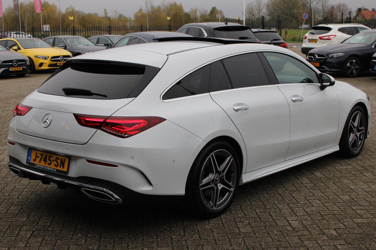 Mercedes-Benz CLA-KLASSE Shooting Brake 180 AUT7 AMG PANORAMADAK MEMORY CARPLAY SFEER TREKHAAK